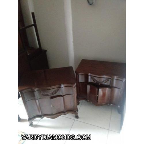For Sale: Pair Of Mahogany Night Tables - $28,000 Contact Matthew Black 18768799867