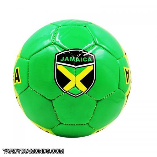 Jamaica Flag Crest Mini Soccer/ Football Contact jadeals 876-288-7705 / 876-616-9370