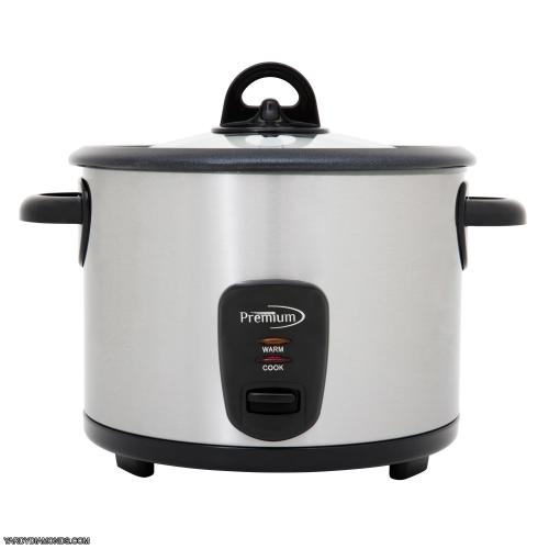 Premium 16 Cup Stainless Steel Rice Cooker PRC1547 Contact JA deals 876-288-7705 / 876-616-9370
